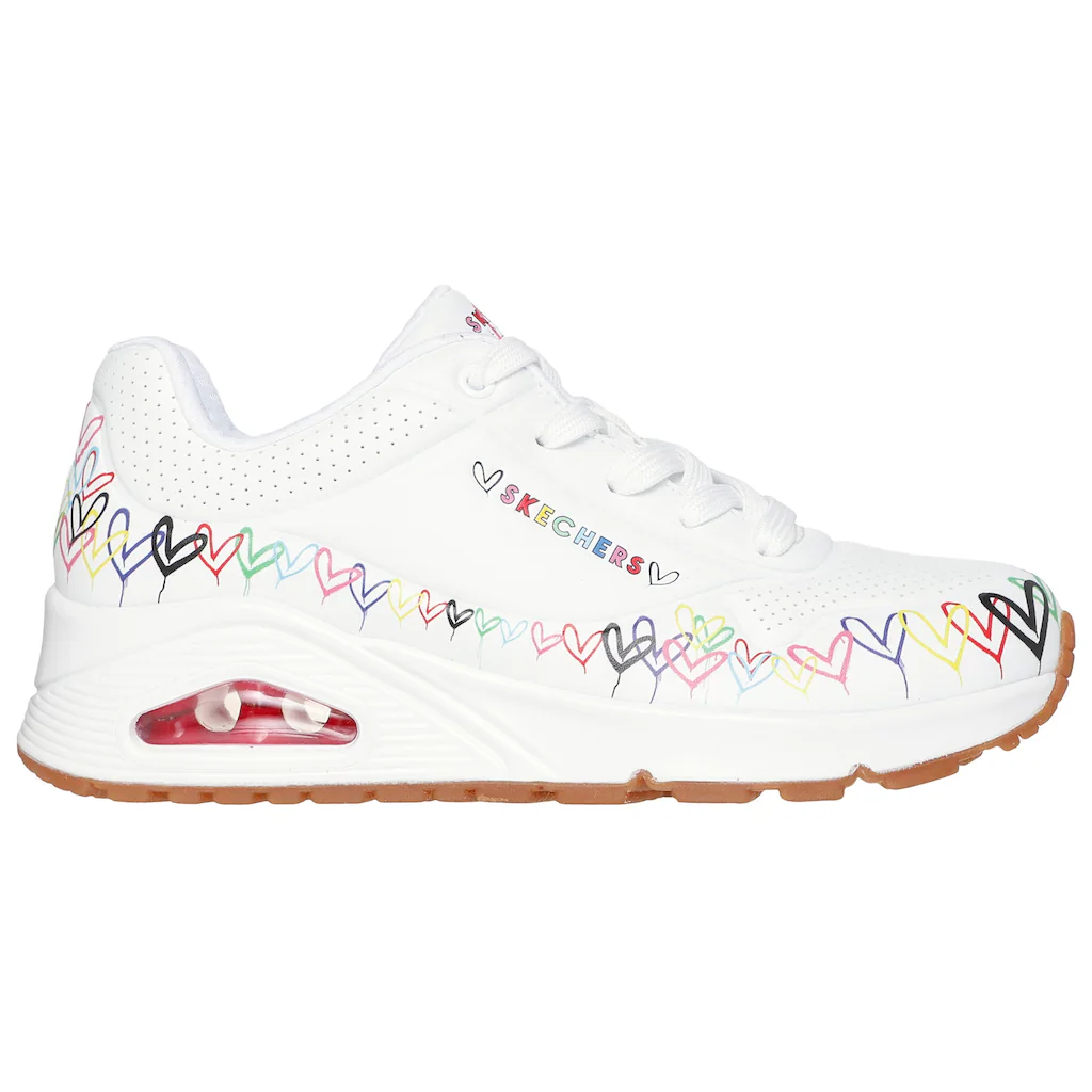 Skechers Sneaker »UNO« Keilsneaker Plateausneaker mit bedruckter Sohle Limitierter Zeitrabatt