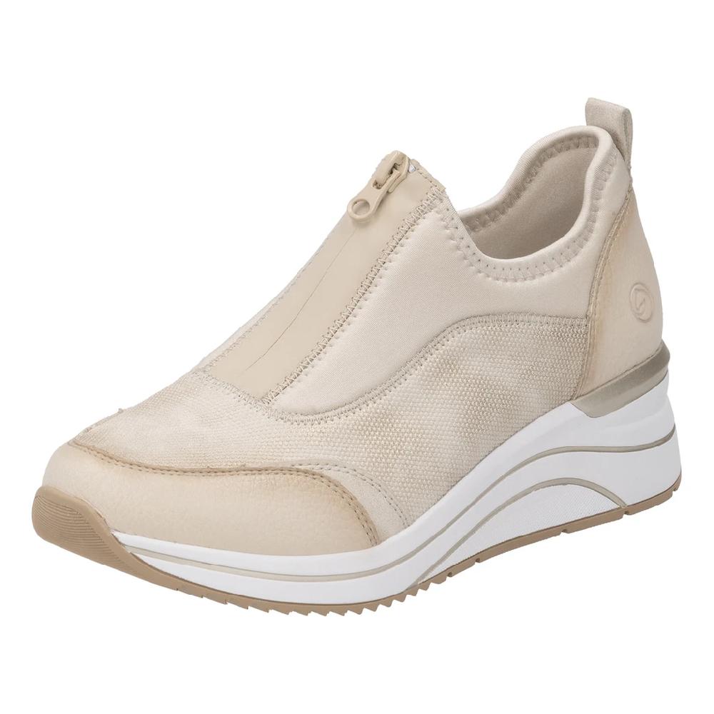 Remonte Slip-On Sneaker Freizeitschuh Halbschuh Slipper in veganer Verarbeitung Rabatt