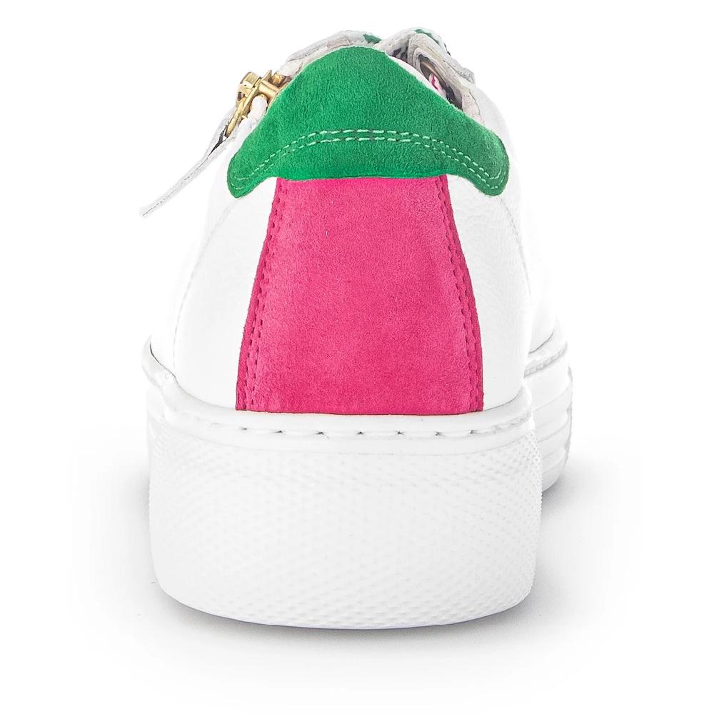 Gabor Plateausneaker »FLORENZ« mit bunten Besätzen Weite G Freizeitschuh Halbschuh Schnürschuh online kaufen Begrenztes Angebot