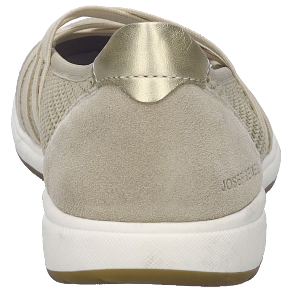 Josef Seibel Riemchenballerina »Caren 67« Slipper Sneaker Schlupfschuh mit Metallic Einsatz an der Ferse online kaufen Exklusivangebot