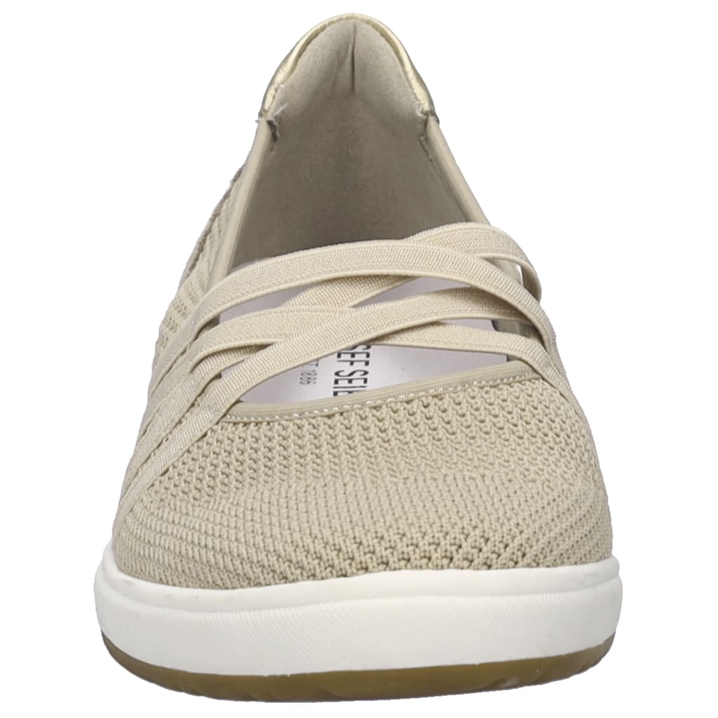 Josef Seibel Riemchenballerina »Caren 67« Slipper Sneaker Schlupfschuh mit Metallic Einsatz an der Ferse online kaufen Exklusivangebot