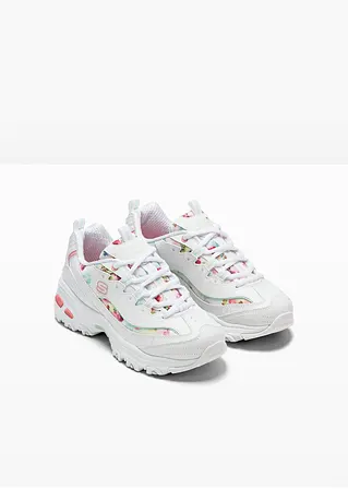 bonprix Modischer Chunky Sneaker von Skechers mit Blumenmuster - weiß Osterangebot