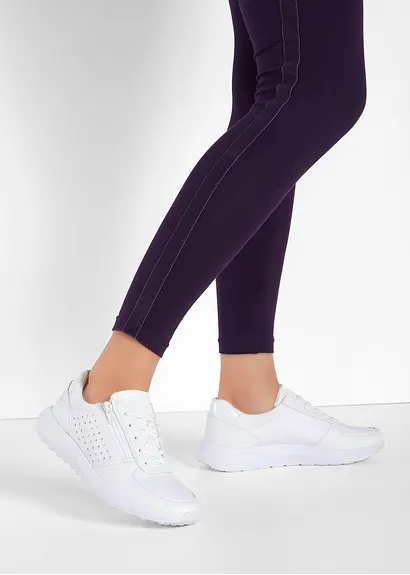 bonprix Komfortabler Sneaker in schönem Design - weiß - Damen Heißer Verkauf