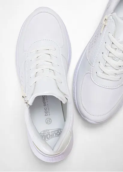 bonprix Komfortabler Sneaker in schönem Design - weiß - Damen Heißer Verkauf