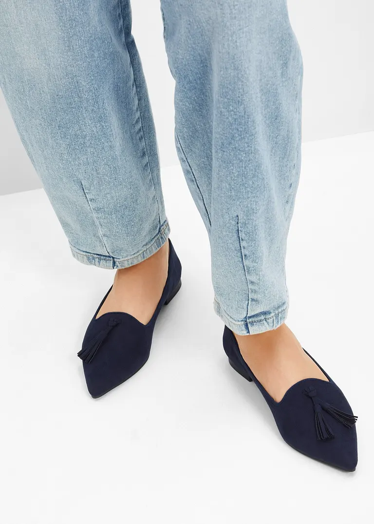 bonprix Eleganter Tassel-Loafer - blau - Damen Top Angebot