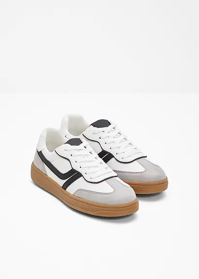 bonprix Modischer Sneaker im Casual-Look - weiß - Damen Tiefpreis