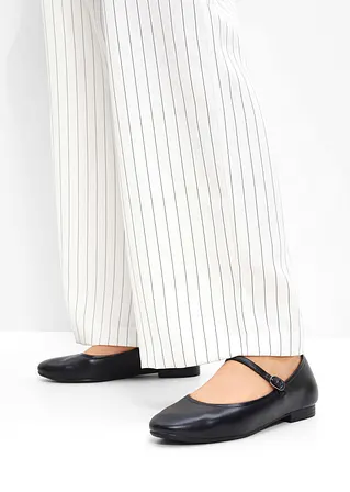 bonprix Modische Tamaris Ballerina im Mary Jane Look - schwarz Neueste Stile