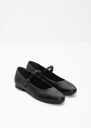 bonprix Modische Tamaris Ballerina im Mary Jane Look - schwarz Neueste Stile
