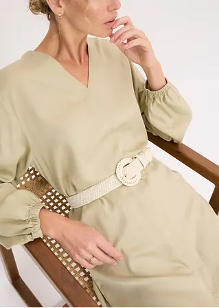 bonprix Geschmackvoller Gürtel mit Struktur - weiß - Damen Clearance-Verkauf