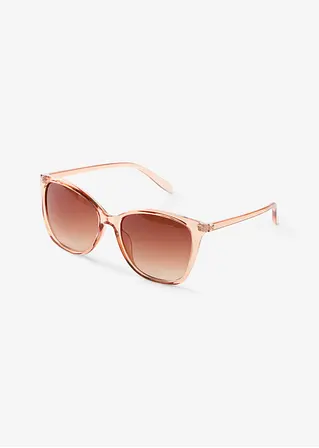 bonprix Stylische Sonnenbrille mit Farbverlauf - braun - Damen