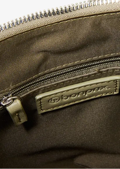 bonprix Klassische Umhängetasche aus Lederimitat - grün - Damen 50% Rabatt für begrenzte Zeit