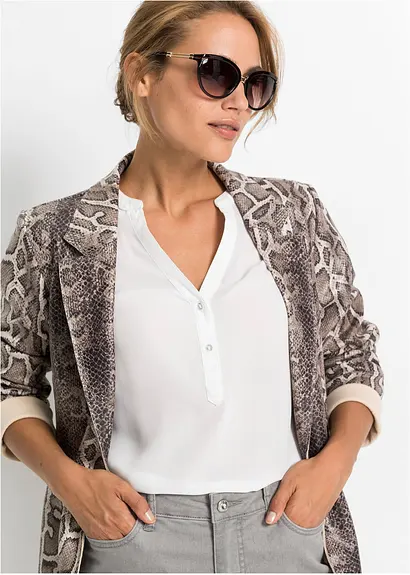 bonprix Modische Sonnenbrille mit goldfarbenen Details - braun Limitierter Zeitrabatt