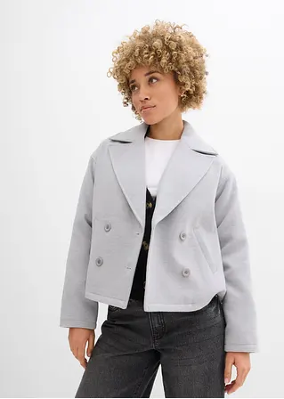 bonprix Modische Cabanjacke aus Wollimitat mit einer abnehmbaren Kapuze Discount Store für neue Produkte