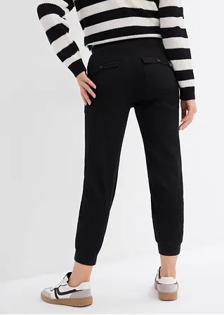 bonprix Twillhose mit Bequembund und aufgesetzten Taschen hinten - Damen Fabrikladen