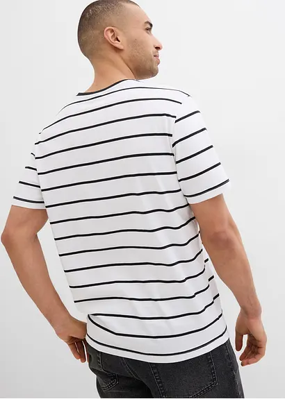bonprix modernes T-Shirt im günstigen Doppelpack - Herren Online Shopping
