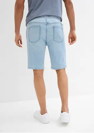 bonprix Kernige Bermuda aus bequemen Sweat-Denim - blau Vatertagsangebot