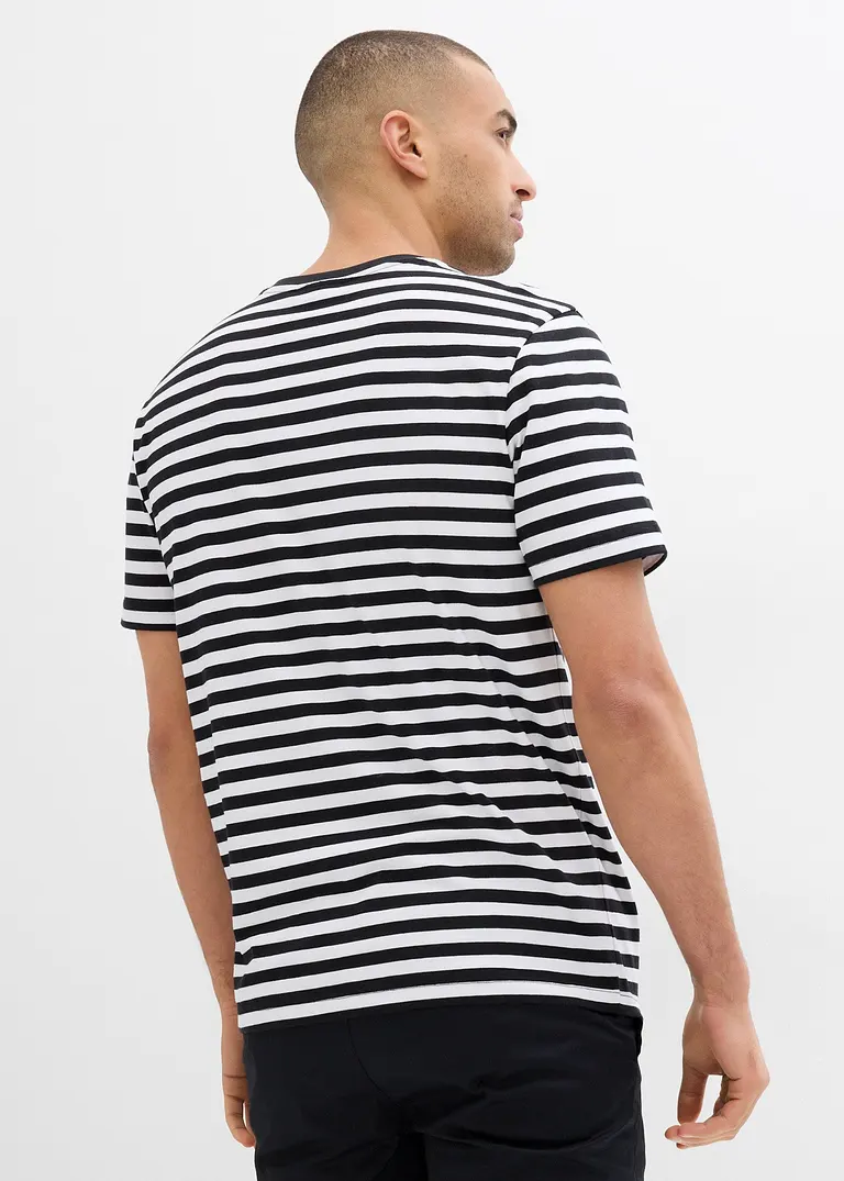 bonprix modernes Henleyshirt m günstigen Doppelpack - Herren Lagerräumung
