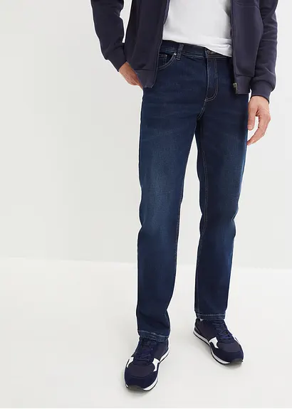 bonprix Stretch-Jeans Regular Fit Straight mit leichter Waschung Heißer Verkauf