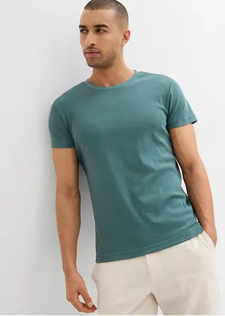 bonprix modernes T-Shirt in Ripp-Qualität im Doppelpack Top Angebot