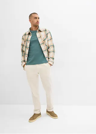 bonprix modernes T-Shirt in Ripp-Qualität im Doppelpack Top Angebot