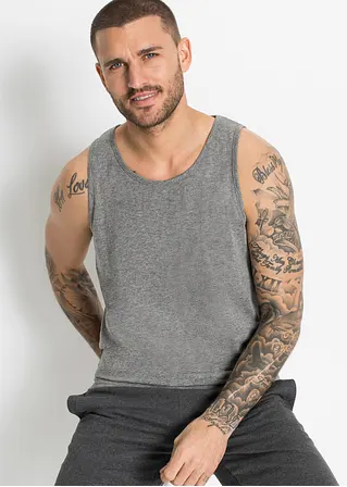 bonprix Basic Tanktops mit Rundhalsausschnitt lässt sich auch als Unterhemd tragen maschinenwaschbar Neueste Mode