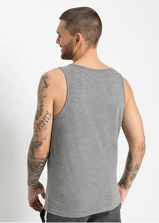 bonprix Basic Tanktops mit Rundhalsausschnitt lässt sich auch als Unterhemd tragen maschinenwaschbar Neueste Mode