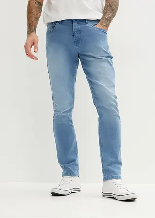 bonprix Modische Slim Fit Stretch-Jeans mit leichter Waschung - blau Tägliche Deals