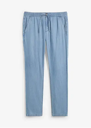 bonprix Modische Schlupfjeans aus sommerlicher Leinen-Baumwoll-Mischung