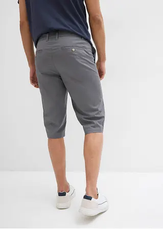 bonprix moderne Long-Bermuda in leichter Qualität - grau Tiefpreis