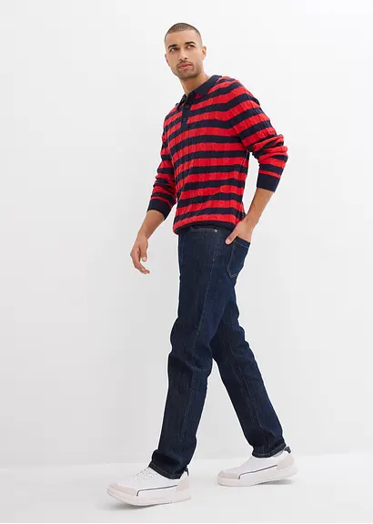 bonprix Die moderne klassische 5-Pocket Jeans ohne Waschung Vierteljährliche Förderung