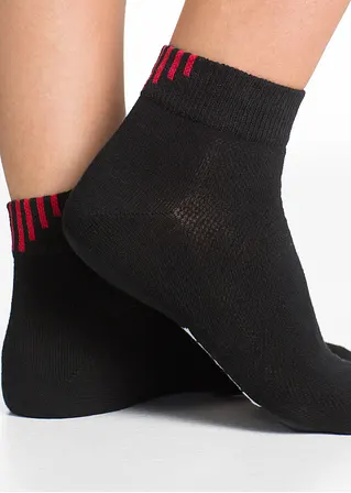 bonprix Komfortable Sportsocken mit Schriftzug - schwarz/ farbig - Damen Riesige Rabatte