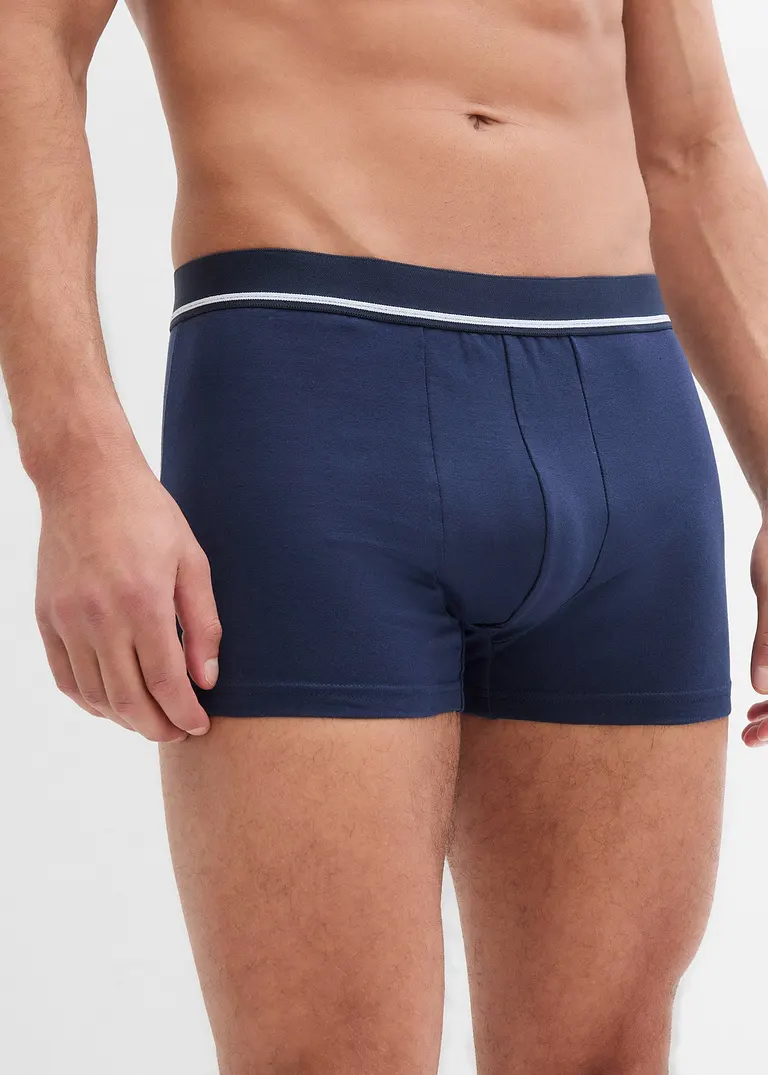 bonprix Schöne Boxershorts in figurnaher Passform im 3er Pack 50% Rabatt mit kostenlosem Versand