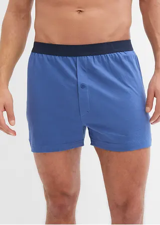 bonprix Lockere Jersey Boxershorts im 4er Pack - dunkelblau+hellindigo Fabrikladen