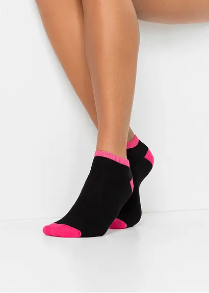 bonprix Praktische Sneakersocken mit eingestrickten Wochentagen im Multipack Begrenzt auf 3 Tage