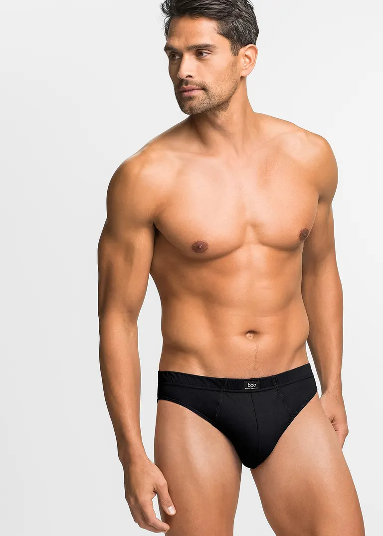 bonprix Bequemer Slip im Vorteilspack - schwarz - Herren Angebote