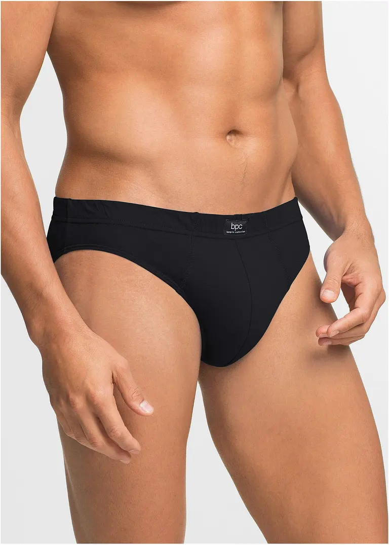 bonprix Bequemer Slip im Vorteilspack - schwarz - Herren Angebote