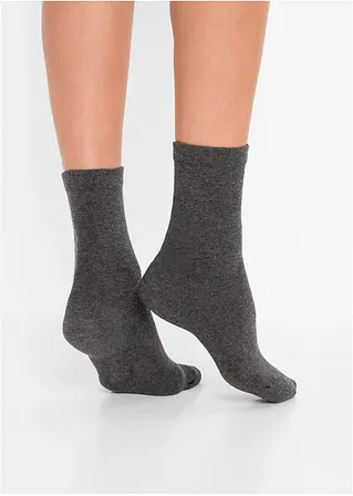 bonprix Trageangenehme Socken mit druckfreiem Bündchen (4er-Pack) - Damen Schlussverkauf