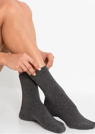 bonprix Trageangenehme Socken mit druckfreiem Bündchen (4er-Pack) - Damen Schlussverkauf