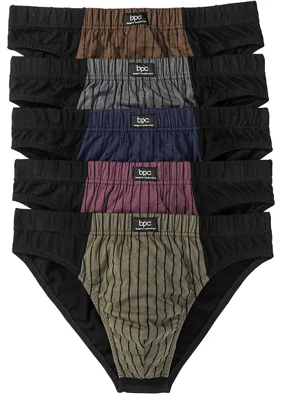 bonprix Sportiver Slip im günstigen Multipack - dunkel - Herren