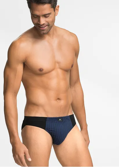 bonprix Sportiver Slip im günstigen Multipack - dunkel - Herren Fabrikverkauf
