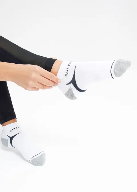 bonprix Diese Sportsocken mit Schriftzug verbinden Funktionalität mit coolem Design Kostenloser Versand