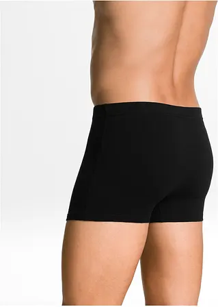 bonprix Schlichte Boxershorts in figurnaher Passform mit elastischem Bund Günstig kaufen