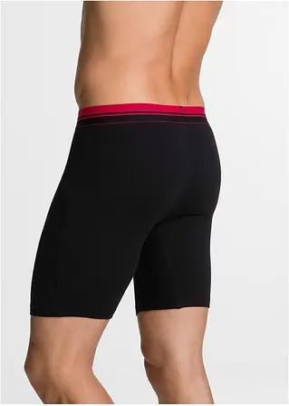 bonprix Bequeme Boxershorts in figurnaher Passform mit langem Bein und einem gestreiftem elastischen Bund Osterangebot