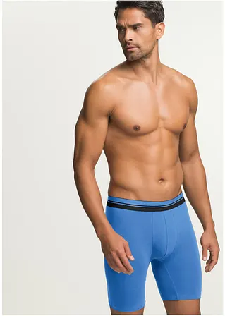 bonprix Bequeme Boxershorts in figurnaher Passform mit langem Bein und einem gestreiftem elastischen Bund Muttertagsangebot