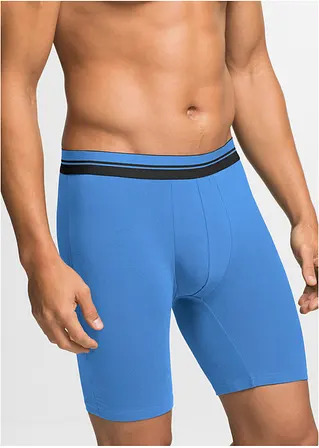 bonprix Bequeme Boxershorts in figurnaher Passform mit langem Bein und einem gestreiftem elastischen Bund Muttertagsangebot