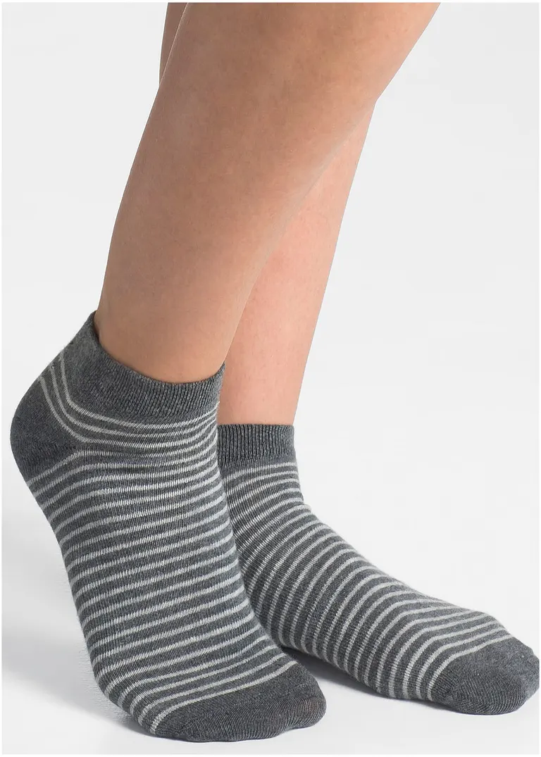 bonprix Sportliche Sneakersocke mit feinem Bündchen - Damen Neueste Mode