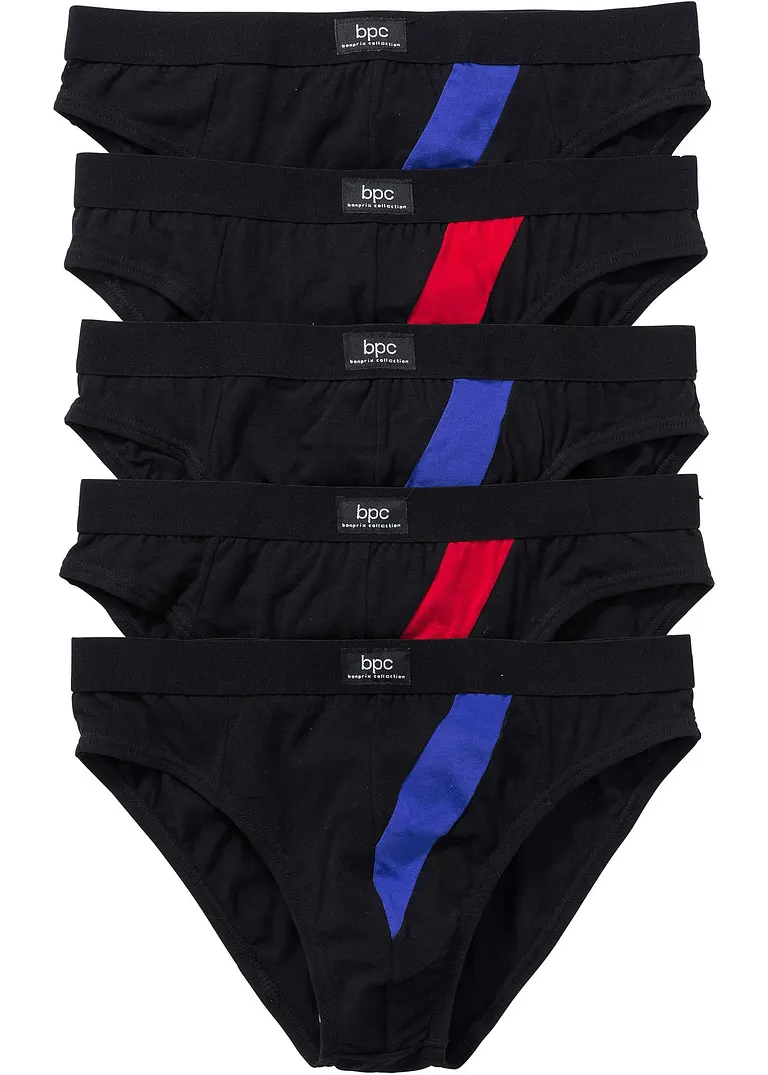 bonprix Praktischer Slip mit modischem Detail - schwarz