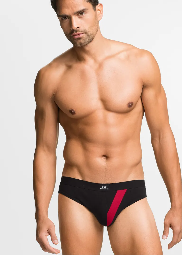 bonprix Praktischer Slip mit modischem Detail - schwarz Zeitlich begrenztes Angebot