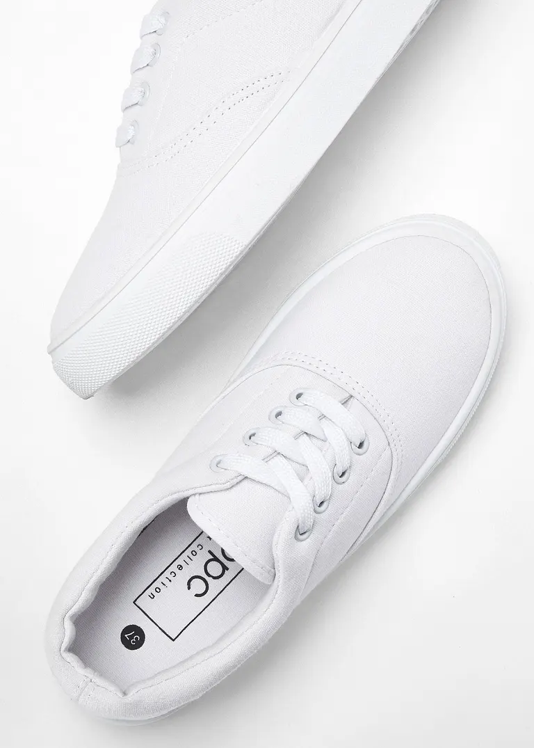bonprix Sportlicher Sneaker von bpc ideal für die Freizeit - weiß - Damen Neuheiten