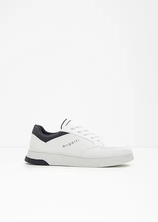 bonprix Lässiger Bugatti Sneaker im sportlichen Design - weiß